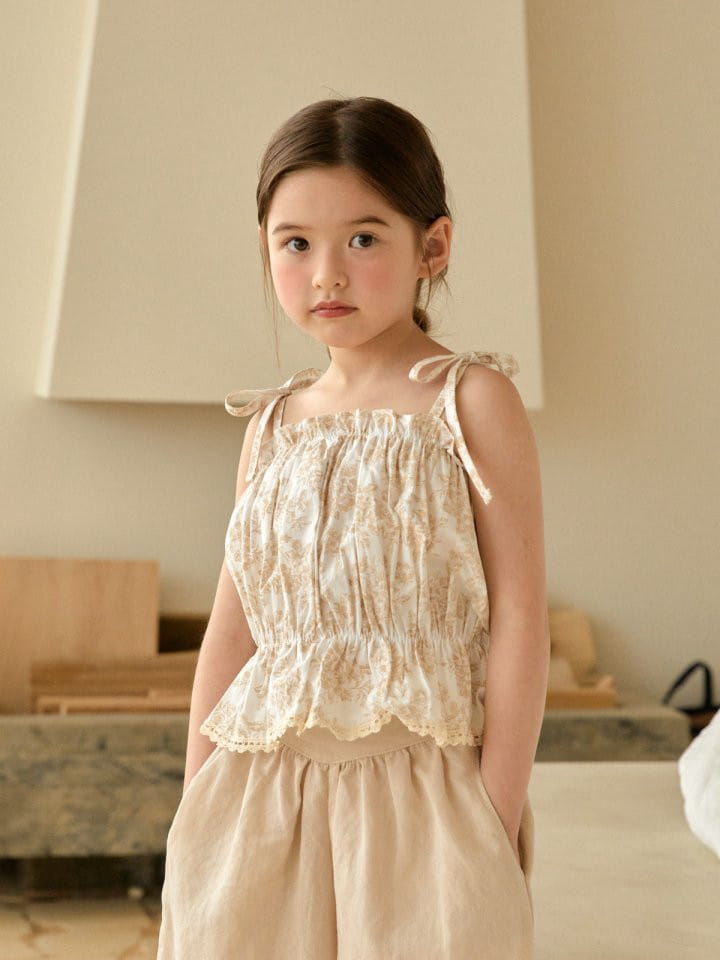 Lolobole - Korean Children Fashion - #discoveringself - Daisy Sleeveless Blouse - 11