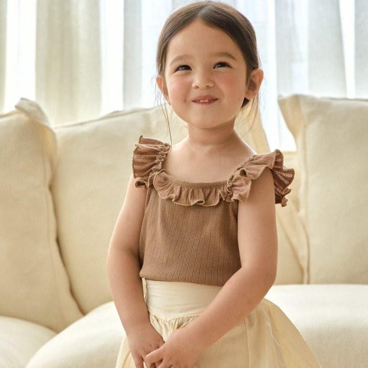 Lolobole - Korean Children Fashion - #kidzfashiontrend - Malibu Gopchang Sleeveless Tee