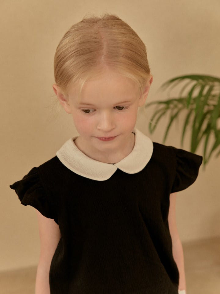 Lolobole - Korean Children Fashion - #minifashionista - Nana Collar Tee - 7