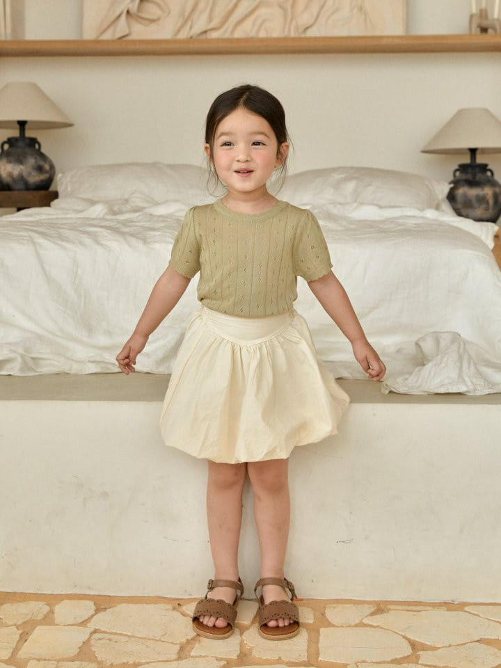 Lolobole - Korean Children Fashion - #prettylittlegirls - Memory Balloon Skirt - 3