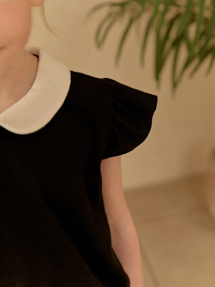 Lolobole - Korean Children Fashion - #prettylittlegirls - Nana Collar Tee - 8