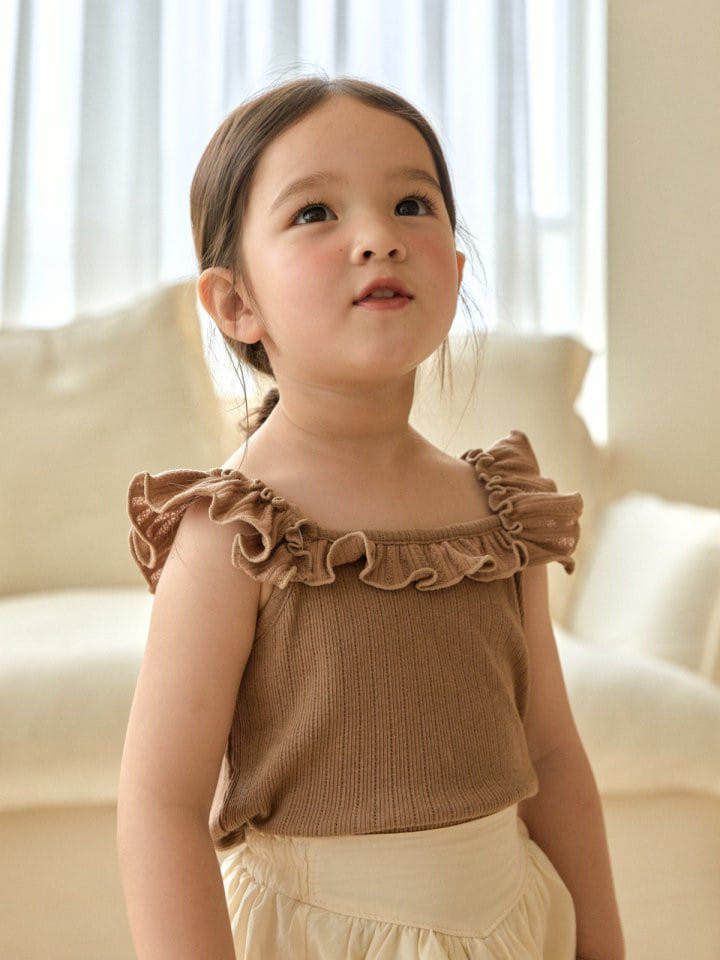 Lolobole - Korean Children Fashion - #prettylittlegirls - Malibu Gopchang Sleeveless Tee - 6