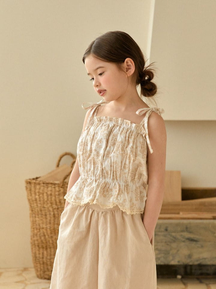 Lolobole - Korean Children Fashion - #stylishchildhood - Daisy Sleeveless Blouse - 7