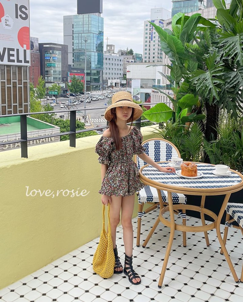 Love Rosie - Korean Children Fashion - #Kfashion4kids - Flower Jumpsuit - 8