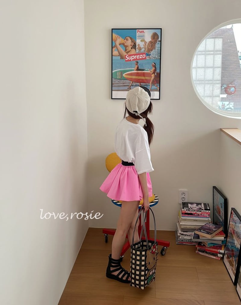 Love Rosie - Korean Children Fashion - #fashionkids - Pongpong Mini Skirt - 12