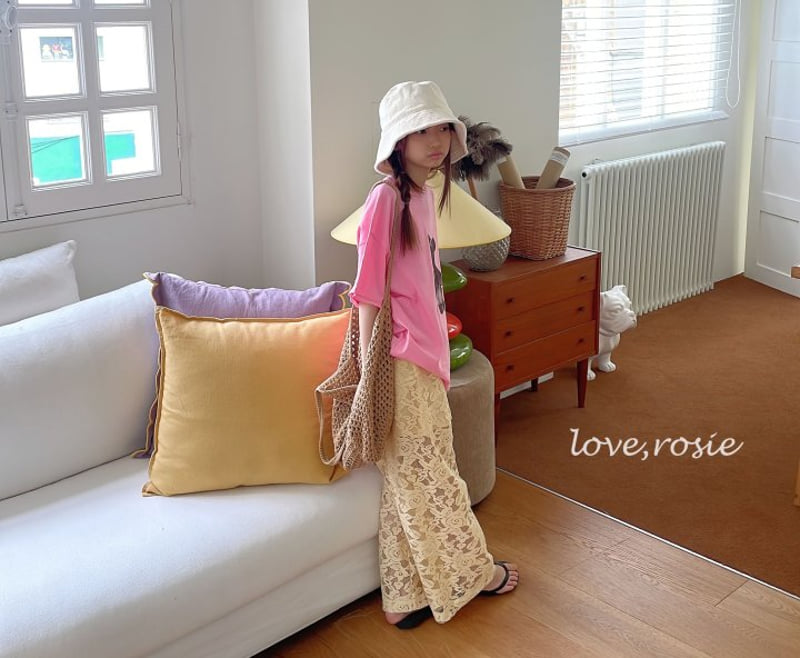 Love Rosie - Korean Children Fashion - #kidzfashiontrend - Lace Maxi Pants - 12