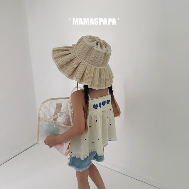 Mamaspapa - Korean Children Fashion - #discoveringself - Greege Beach Bag - 6