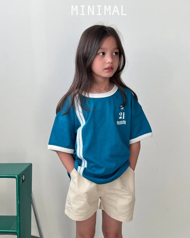 Minimal - Korean Children Fashion - #Kfashion4kids - 21 Color Tee - 7