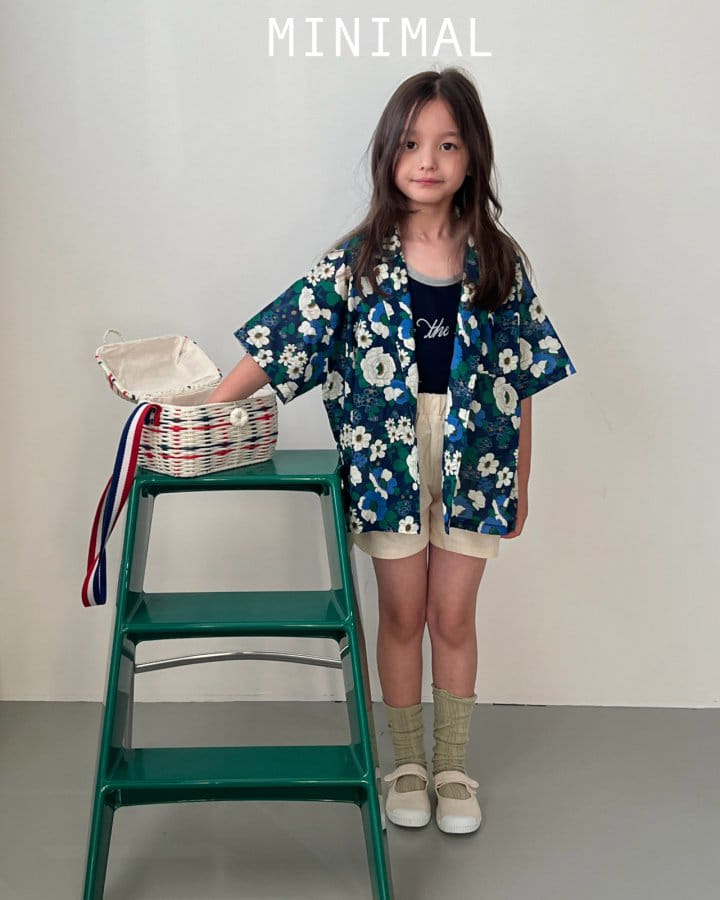 Minimal - Korean Children Fashion - #designkidswear - Hawaii Flower Shirt - 3