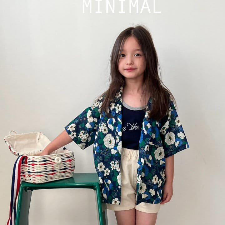 Minimal - Korean Children Fashion - #designkidswear - Hawaii Flower Shirt - 4