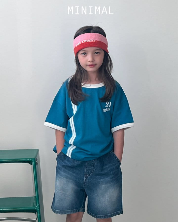 Minimal - Korean Children Fashion - #discoveringself - 21 Color Tee - 2