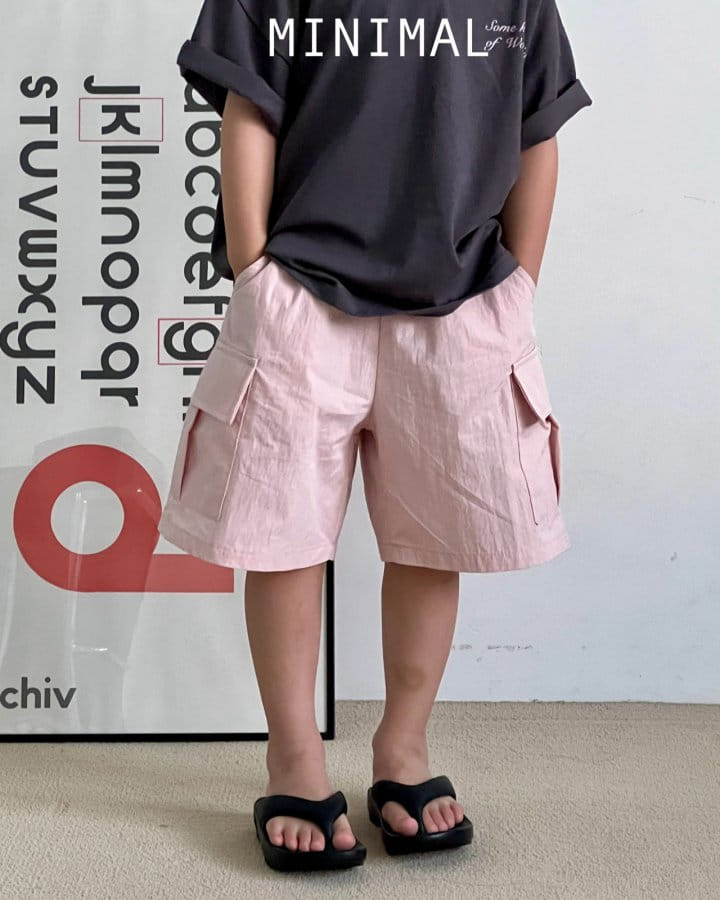 Minimal - Korean Children Fashion - #fashionkids - Bermuda  Cargo Pants - 11