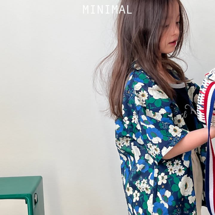 Minimal - Korean Children Fashion - #kidsshorts - Hawaii Flower Shirt - 6