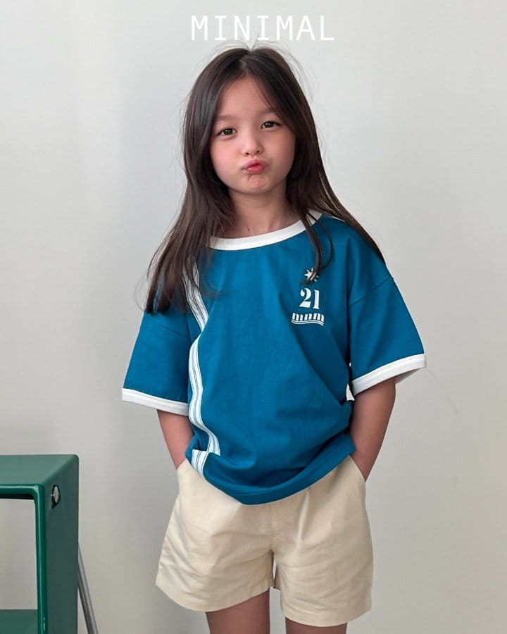 Minimal - Korean Children Fashion - #littlefashionista - 21 Color Tee - 8