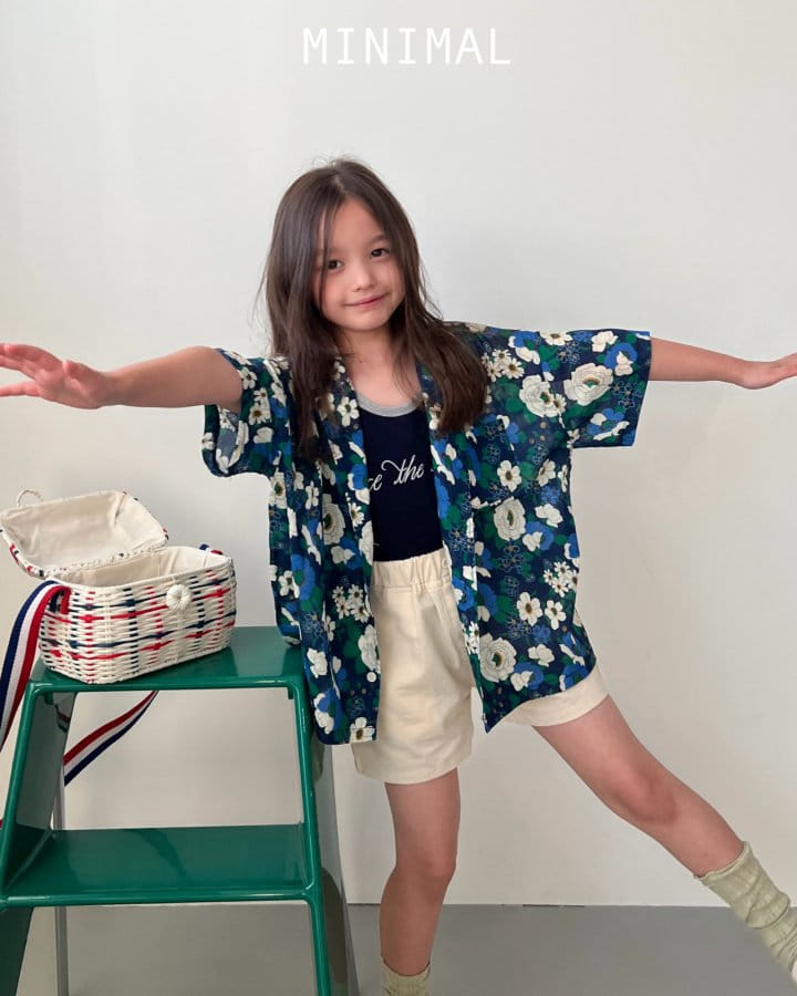 Minimal - Korean Children Fashion - #magicofchildhood - Hawaii Flower Shirt - 11