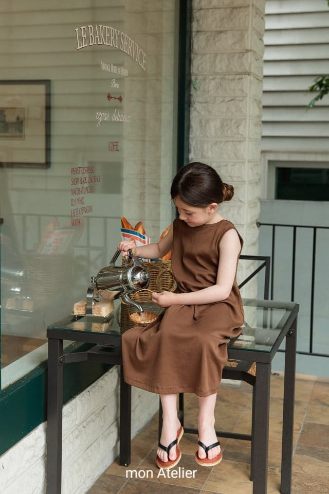 Mon Atelier - Korean Children Fashion - #childofig - Vove One-Piece - 7