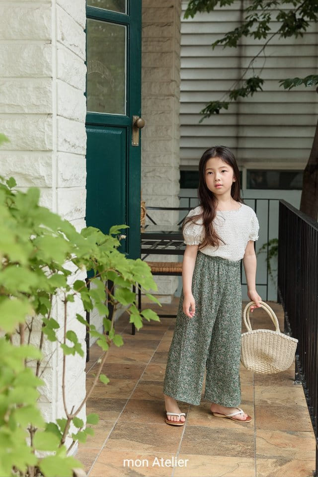 Mon Atelier - Korean Children Fashion - #childofig - Botanic Pants - 3