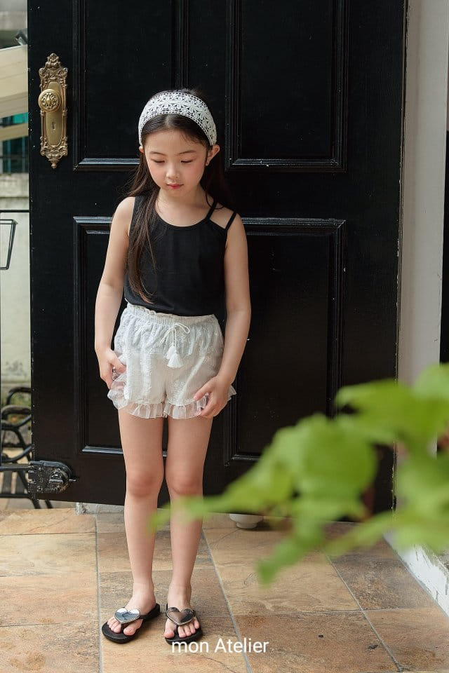 Mon Atelier - Korean Children Fashion - #childofig - Unbalance Sleeveless Tee - 11