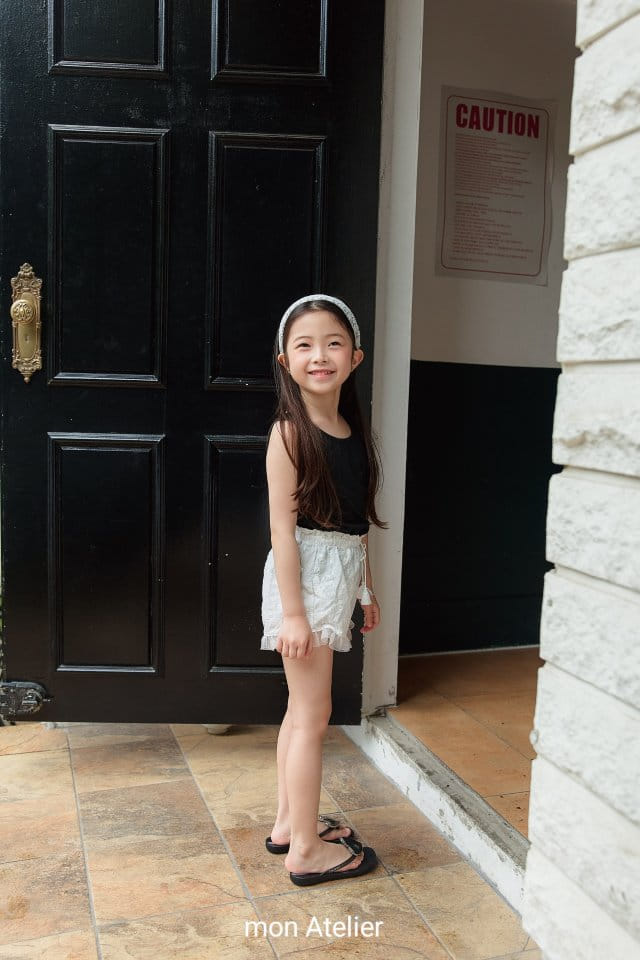 Mon Atelier - Korean Children Fashion - #childofig - Tessel Lace Shorts - 10