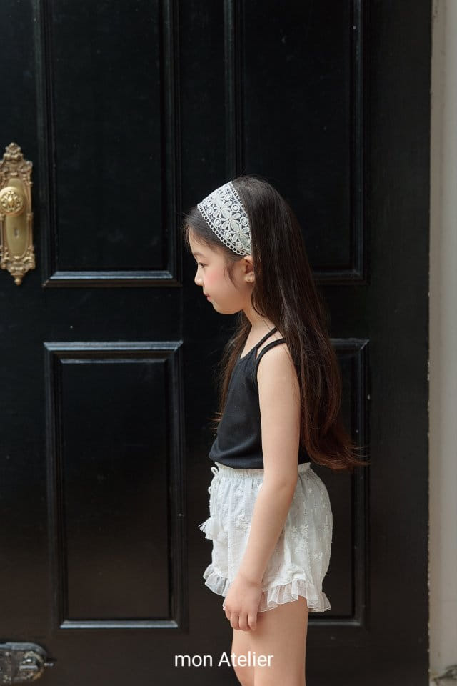 Mon Atelier - Korean Children Fashion - #childofig - Tessel Lace Shorts - 9