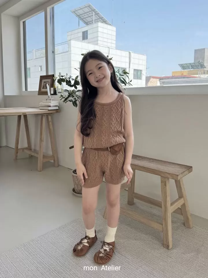 Mon Atelier - Korean Children Fashion - #childofig - Cable Jumpsuit - 6