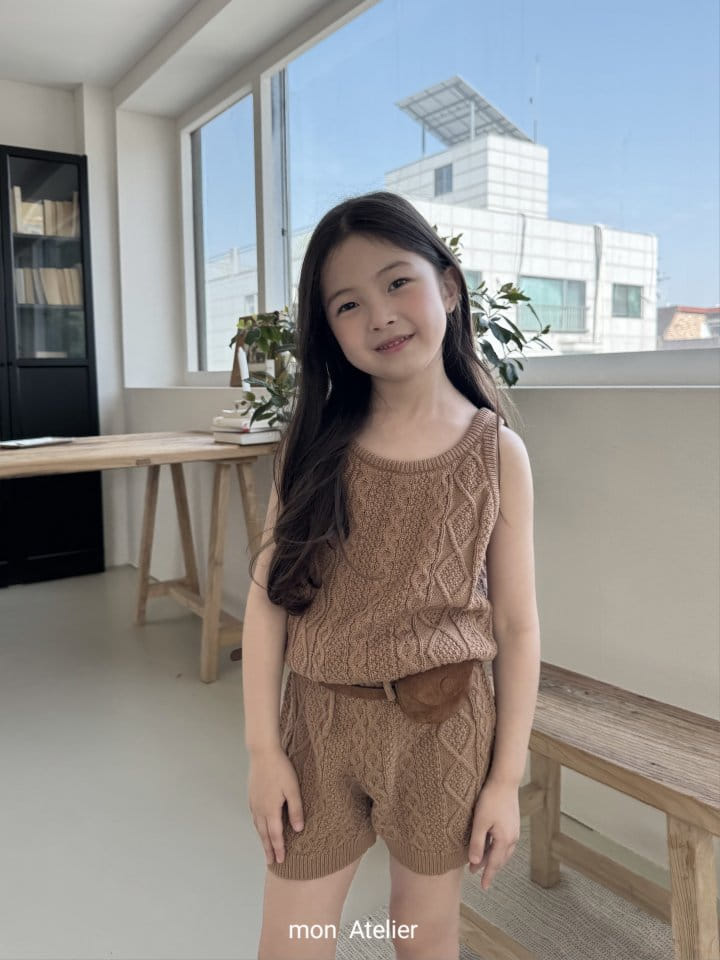 Mon Atelier - Korean Children Fashion - #childofig - Cable Jumpsuit - 7