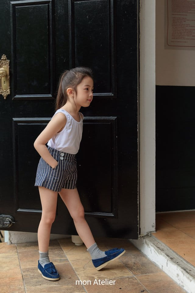 Mon Atelier - Korean Children Fashion - #childrensboutique - Marine Shorts - 6