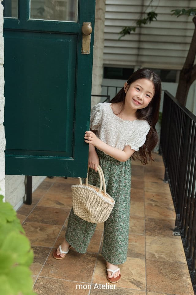 Mon Atelier - Korean Children Fashion - #childofig - Botanic Pants - 4