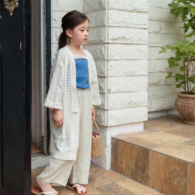 Mon Atelier - Korean Children Fashion - #childrensboutique - Lace Robe