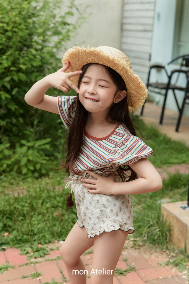 Mon Atelier - Korean Children Fashion - #discoveringself - Multi ST Tee - 7