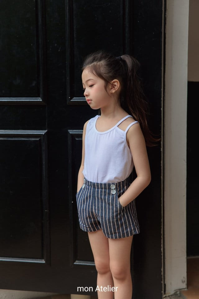 Mon Atelier - Korean Children Fashion - #fashionkids - Marine Shorts - 9