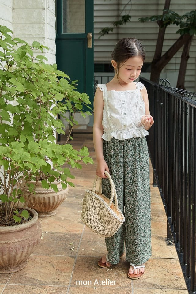 Mon Atelier - Korean Children Fashion - #fashionkids - Botanic Pants - 7