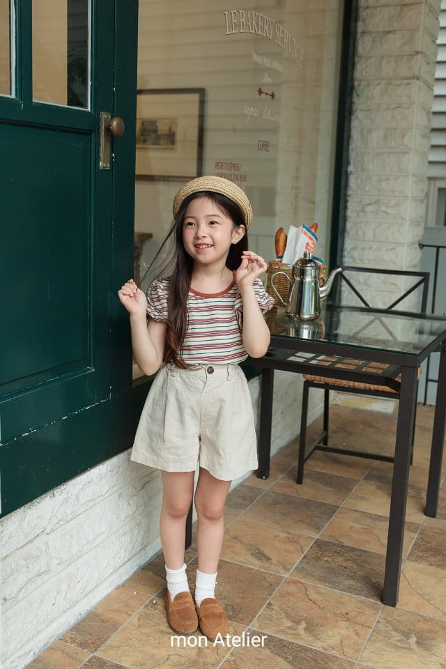 Mon Atelier - Korean Children Fashion - #fashionkids - Madrid L Shorts - 5