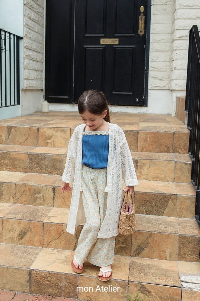 Mon Atelier - Korean Children Fashion - #discoveringself - Lace Robe - 4