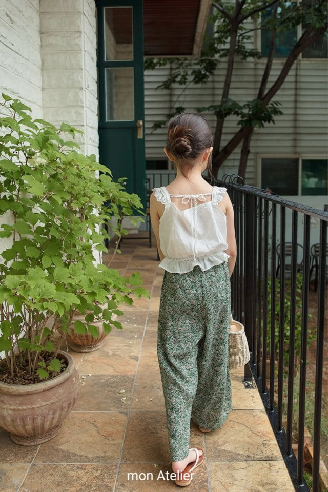 Mon Atelier - Korean Children Fashion - #kidsshorts - Botanic Pants - 8