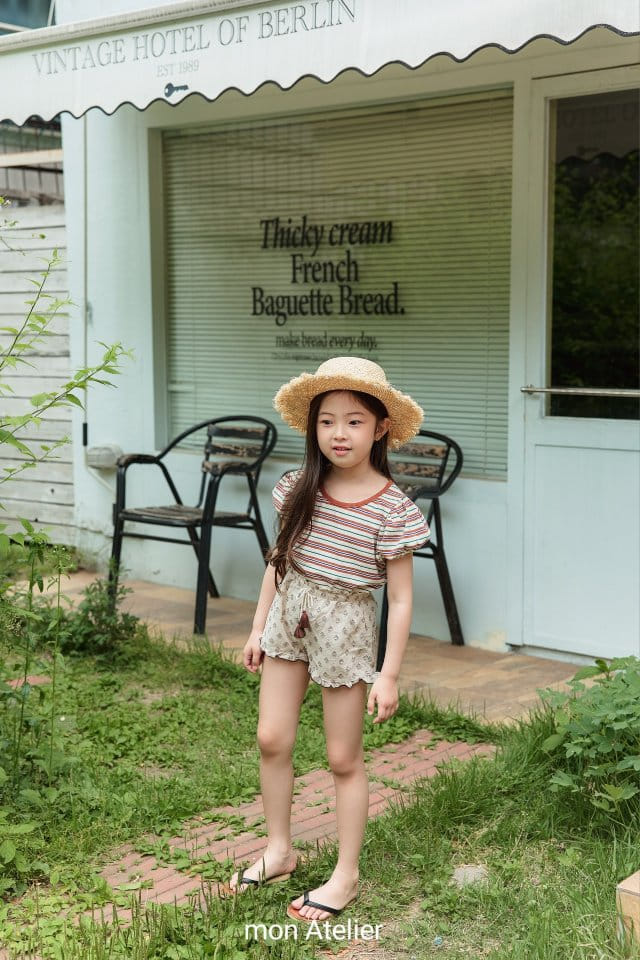 Mon Atelier - Korean Children Fashion - #fashionkids - Tessel Check Shorts - 4