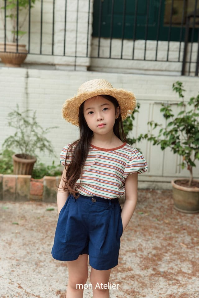 Mon Atelier - Korean Children Fashion - #kidsstore - Multi ST Tee - 10