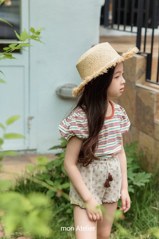 Mon Atelier - Korean Children Fashion - #littlefashionista - Tessel Check Shorts - 8