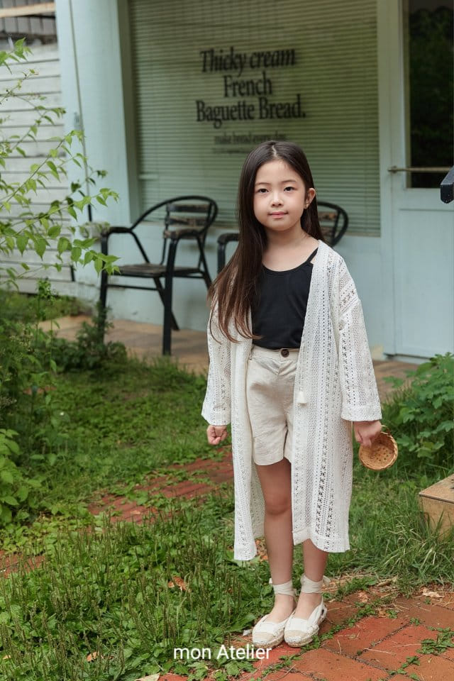 Mon Atelier - Korean Children Fashion - #magicofchildhood - Lace Robe - 10