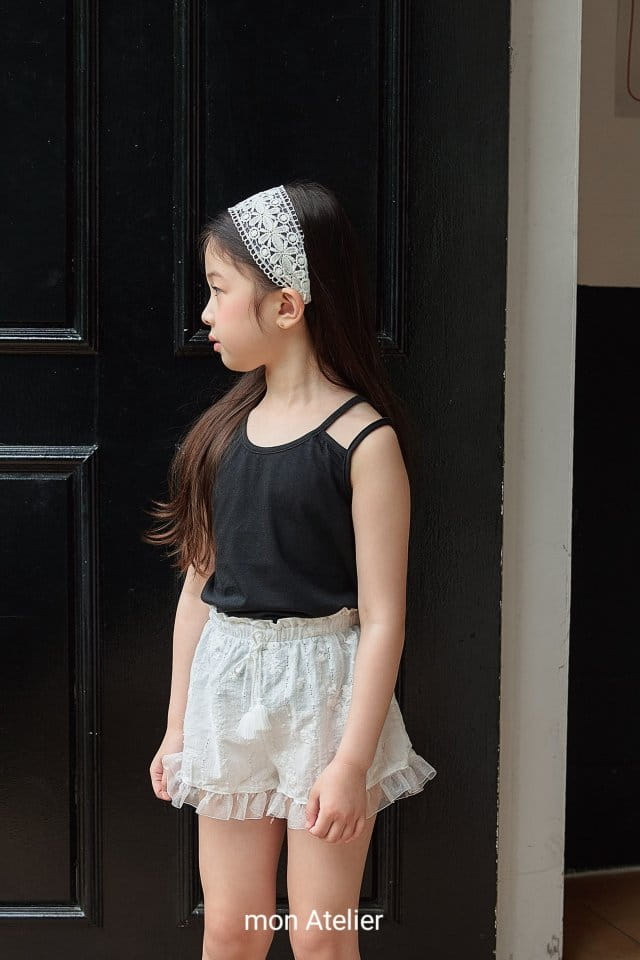 Mon Atelier - Korean Children Fashion - #magicofchildhood - Tessel Lace Shorts - 6