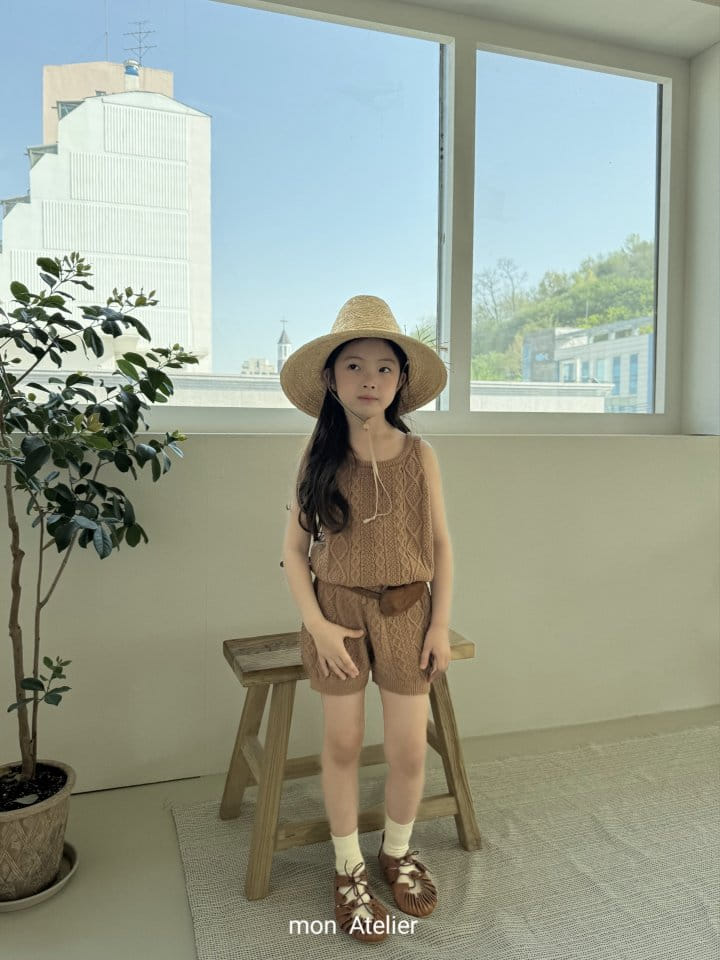 Mon Atelier - Korean Children Fashion - #magicofchildhood - Cable Jumpsuit - 3