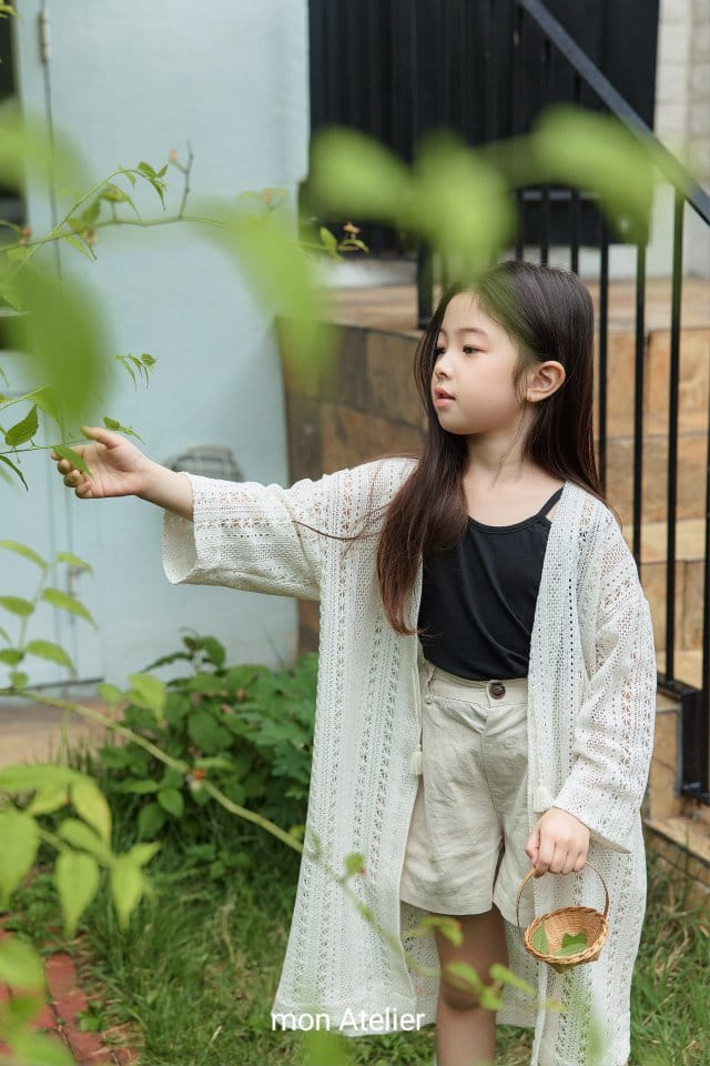 Mon Atelier - Korean Children Fashion - #minifashionista - Lace Robe - 11