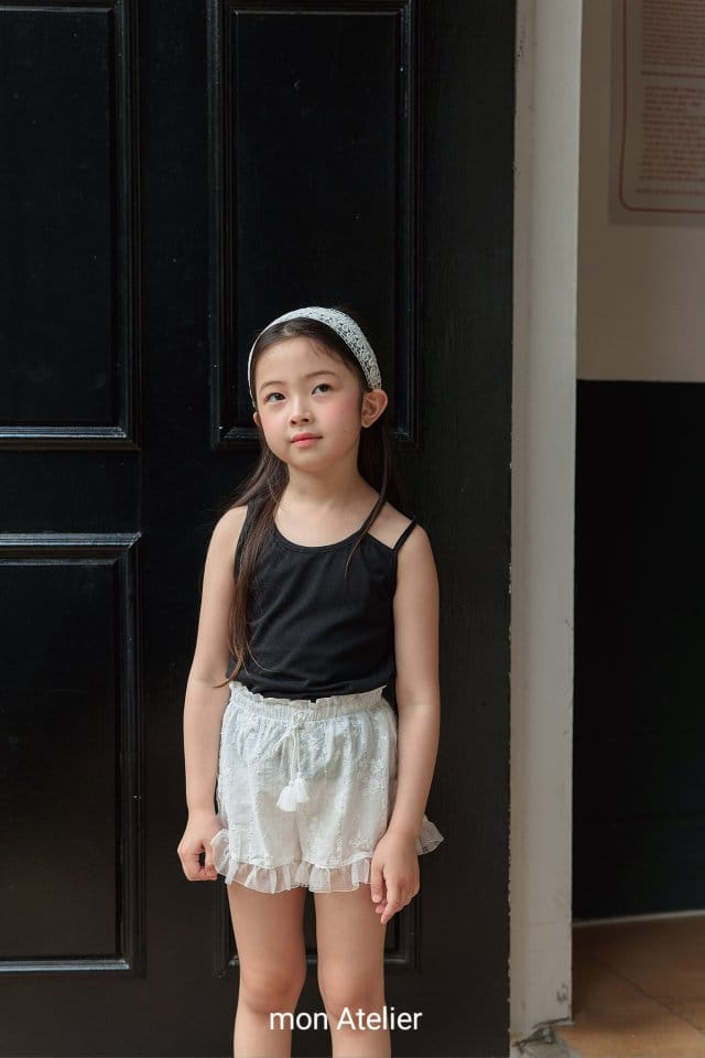 Mon Atelier - Korean Children Fashion - #minifashionista - Tessel Lace Shorts - 7