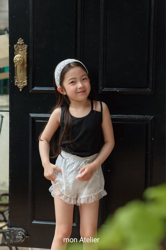 Mon Atelier - Korean Children Fashion - #prettylittlegirls - Tessel Lace Shorts - 8