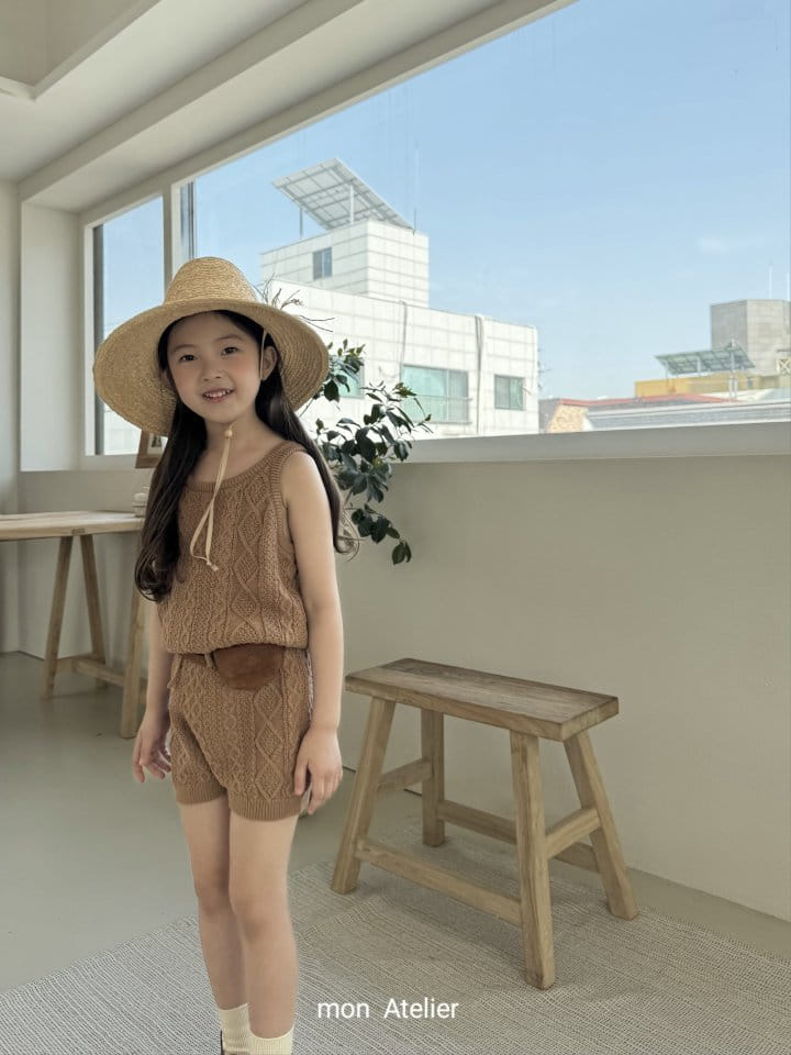 Mon Atelier - Korean Children Fashion - #prettylittlegirls - Cable Jumpsuit - 5