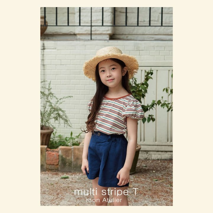 Mon Atelier - Korean Children Fashion - #toddlerclothing - Multi ST Tee - 2