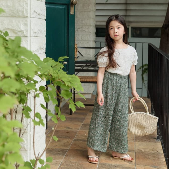 Mon Atelier - Korean Children Fashion - #toddlerclothing - Botanic Pants