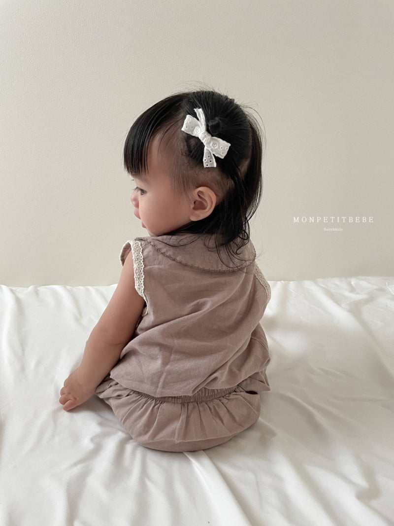 Mon Petit Bebe - Korean Baby Fashion - #babyboutiqueclothing - Baby Picock Blouse - 11