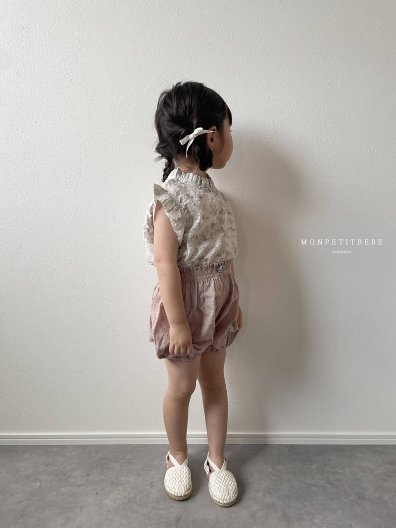 Mon Petit Bebe - Korean Baby Fashion - #babyoninstagram - Lace Amber Pants - 6