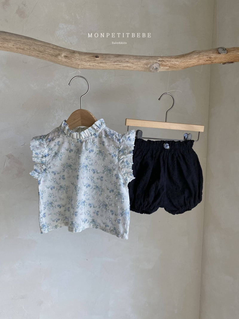 Mon Petit Bebe - Korean Baby Fashion - #onlinebabyboutique - Lace Amber Pants - 11